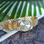 Reloj Casio MTP-B145G-9AV Dorado Acero Inoxidable Esfera Dorada Sunburst 50M