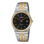 Reloj Casio MTP-B145SG-1AV Negro Acero Dorado 50M