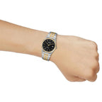 Reloj Casio MTP-B145SG-1AV Negro Acero Dorado 50M