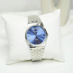 Reloj Casio MTP-B146D-2AV Acero Inoxidable Esfera Azul 50M