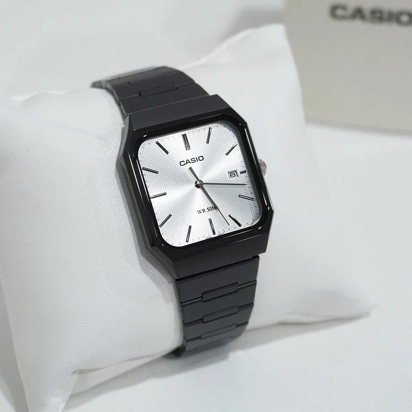 Reloj Casio MTP-B185B-7AVDF Negro Acero 50M