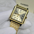 Reloj Casio MTP-B190G-9BVDF Dorado Acero 50M
