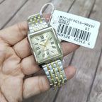 Reloj Casio MTP-B190SG-9BVD Bicolor Acero Dorado 50M