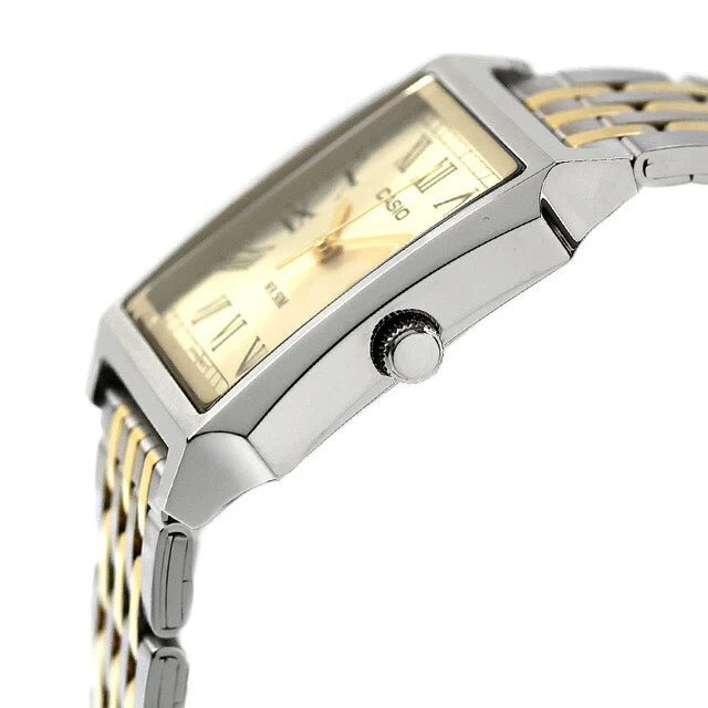 Reloj Casio MTP-B190SG-9BVD Bicolor Acero Dorado 50M