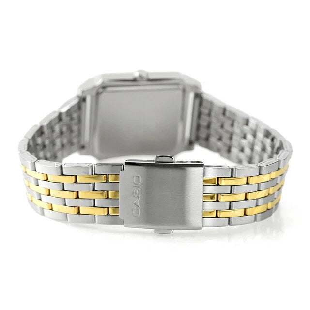 Reloj Casio MTP-B190SG-9BVD Bicolor Acero Dorado 50M