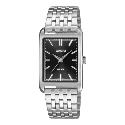Reloj Casio MTP-B215D-1AV Negro Acero 50M