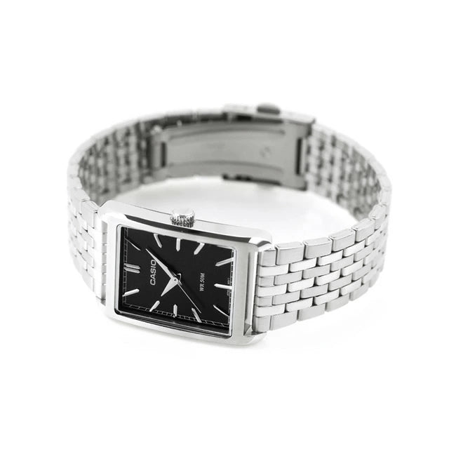 Reloj Casio MTP-B215D-1AV Negro Acero 50M