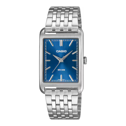 Reloj Casio MTP-B215D-2AV Azul Acero 50M