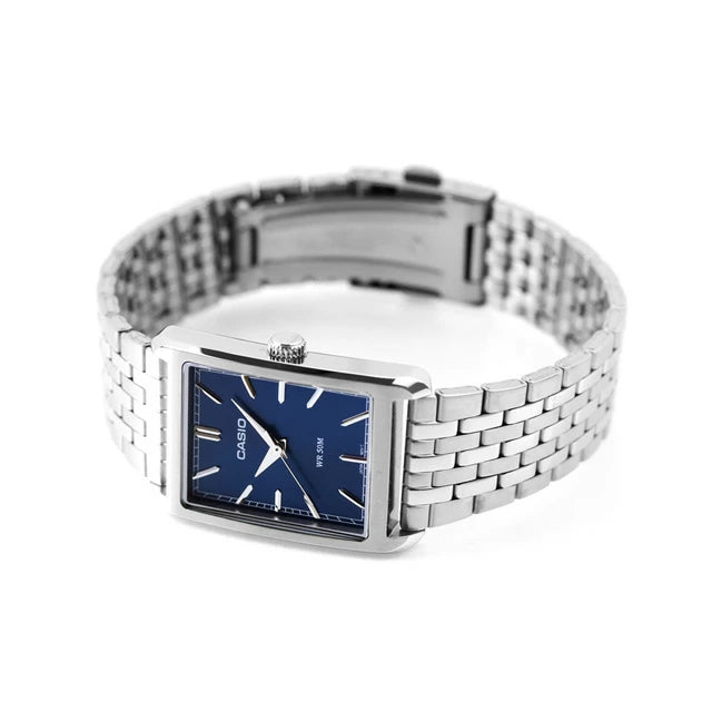Reloj Casio MTP-B215D-2AV Azul Acero 50M
