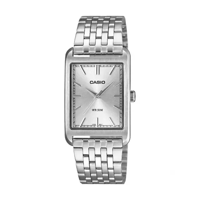 Reloj Casio MTP-B215D-7AVDF Plateado Acero Inoxidable 50M