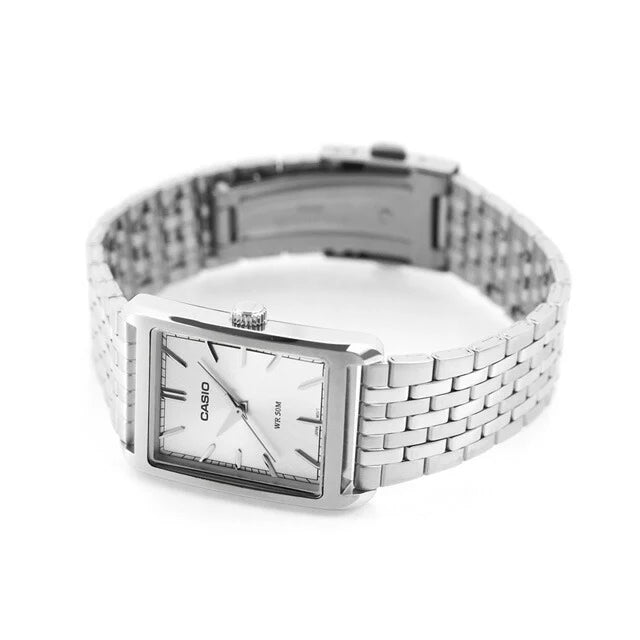 Reloj Casio MTP-B215D-7AVDF Plateado Acero Inoxidable 50M