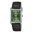 Reloj Casio MTP-B215L-3AV Verde Cuero