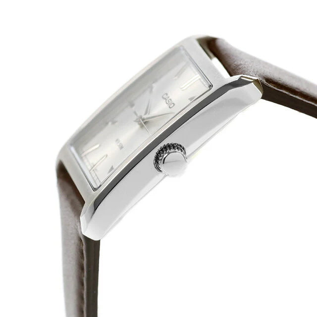 Reloj Casio MTP-B215L-7AV Blanco Cuero