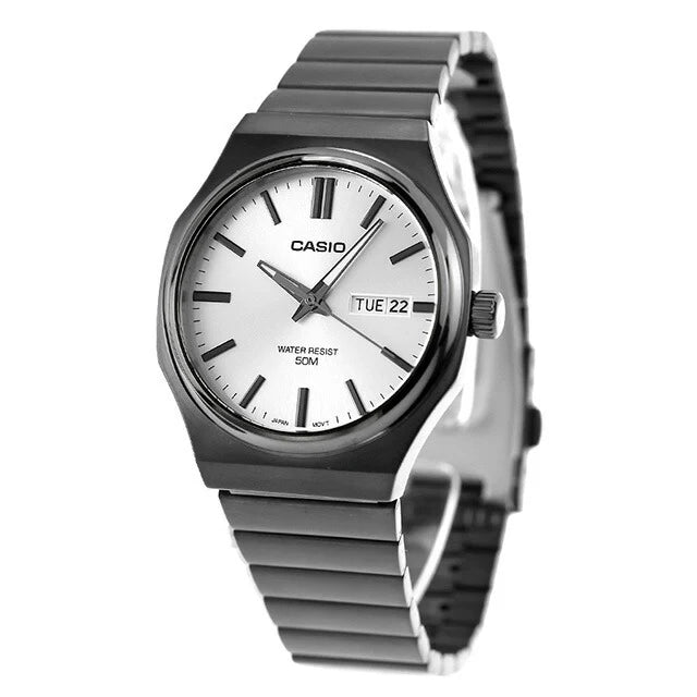 Reloj Casio MTP-E735B-7AVDF Plateado Acero 50M