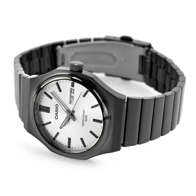 Reloj Casio MTP-E735B-7AVDF Plateado Acero 50M