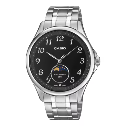 Reloj Casio MTP-M110D-1AVDF Acero Fases Lunares 50M