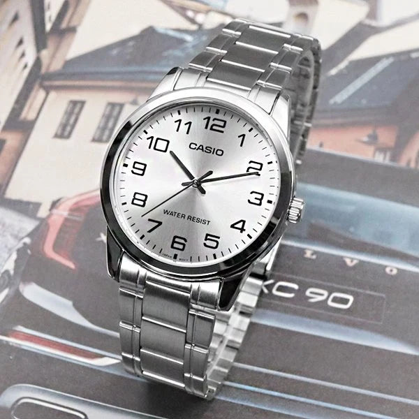 Reloj Casio MTP-V001D-7BUDF Plateado Acero