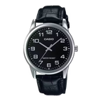 Reloj Casio MTP-V001L-1B Correa de Cuero Negro