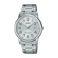 Reloj Casio MTP-V002D-7B Acero Inoxidable Esfera Blanca Clásico