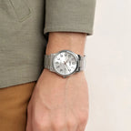 Reloj Casio MTP-V002D-7B Acero Inoxidable Esfera Blanca Clásico