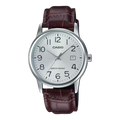 Reloj Casio MTP-V002L-7B2 Correa de Cuero Café