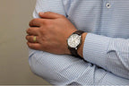 Reloj Casio MTP-V002L-7B2 Correa de Cuero Café