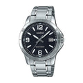 Reloj Casio MTP-V004D-1B2 Negro Acero Water Resistant