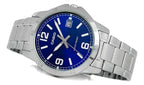 Reloj Casio MTP-V004D-2B Acero Inoxidable Esfera Azul Clásico Elegante