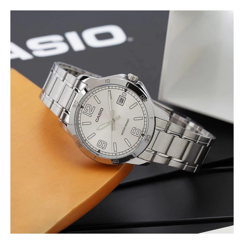 Reloj Casio MTP-V004D-7B2UDF Acero Inoxidable Fecha