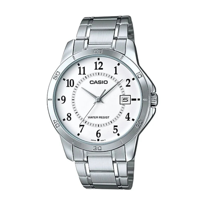 Reloj Casio MTP-V004D-7BU Plateado Acero