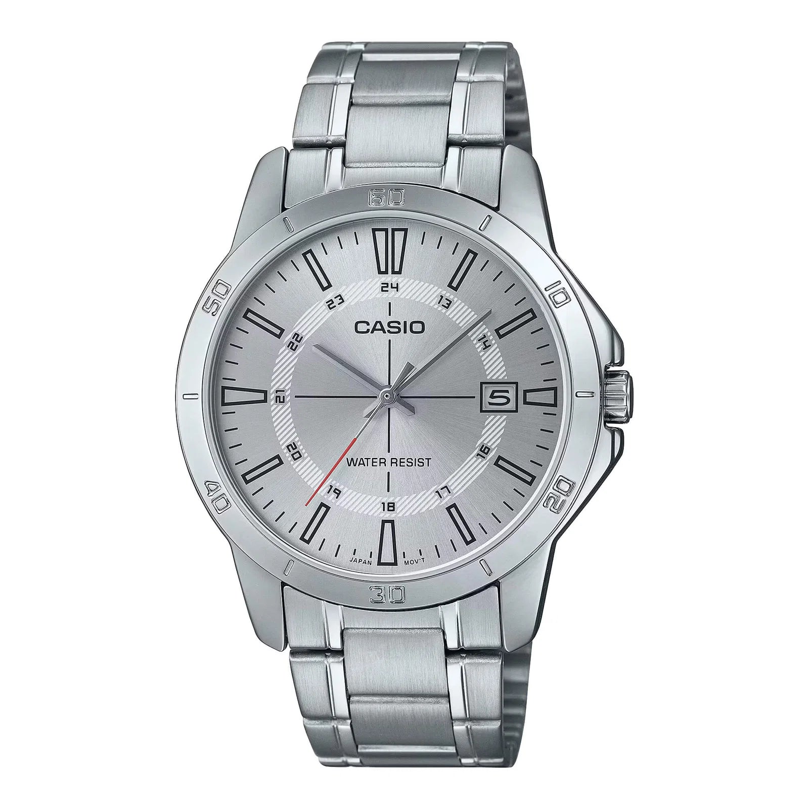 Reloj Casio MTP-V004D-7CUD Acero Inoxidable Fecha Water Resistant