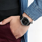 Reloj Casio MTP-V005L-1B Negro Cuero Negro