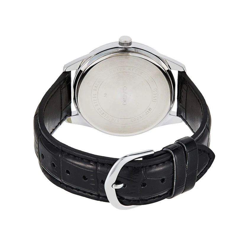 Reloj Casio MTP-V005L-1B Negro Cuero Negro