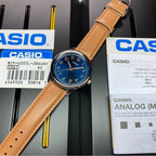 Reloj Casio MTP-V005L-2B4UDF Azul Cuero