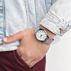 Reloj Casio MTP-V006D-7B Acero Inoxidable Esfera Blanca Clásico