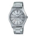 Reloj Casio MTP-V006D-7C Acero Inoxidable Plateado Fecha 30M