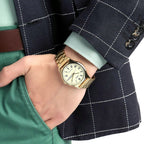 Reloj Casio MTP-V006G-9B Dorado Acero Inoxidable Fecha 30M