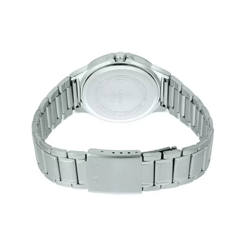 Reloj Casio MTP-V300D-1A Negro Acero Water Resistant