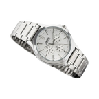 Reloj Casio MTP-V300D-7A Acero Inoxidable Esfera Blanca Multifunción