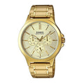 Reloj Casio MTP-V300G-9AUDF Dorado Día Fecha 24 Horas