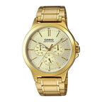 Reloj Casio MTP-V300G-9AUDF Dorado Día Fecha 24 Horas