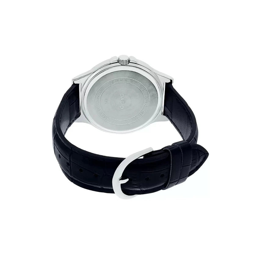 Reloj Casio MTP-V300L-1AUDF Negro Cuero Water Resistant
