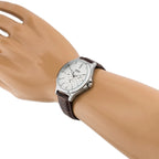 Reloj Casio MTP-V300L-7AUDF Cuero Día Fecha 24 Horas