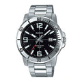 Reloj Casio MTP-VD01D-1BV Negro Acero 50M