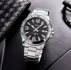 Reloj Casio MTP-VD01D-1BV Negro Acero 50M