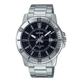 Reloj Casio MTP-VD01D-1CVUDF Negro Acero Inoxidable 50M