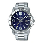 Reloj Casio MTP-VD01D-2BV Acero Inoxidable Azul Fecha 50M