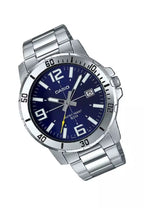 Reloj Casio MTP-VD01D-2BV Acero Inoxidable Azul Fecha 50M