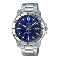 Reloj Casio MTP-VD01D-2EV Acero Inoxidable Esfera Azul 50M
