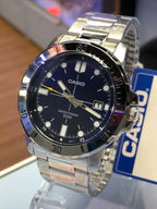 Reloj Casio MTP-VD01D-2EV Acero Inoxidable Esfera Azul 50M